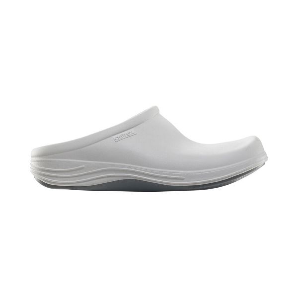 Aetrex Women's Bondi Orthotic Clogs White Shoes UK 7205-701